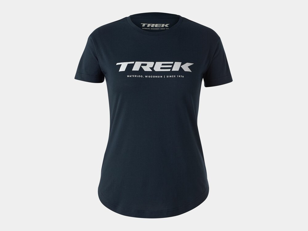 Shirt Trek Origin Logo Tee Women M Navy