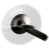 Kurbelgarnitur Track BB386 Evo 1x, FSA, Schwarz, 165 mm - 165 mm