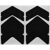 Felgen Reflektoren Sticker Set - Flash Arrow, PROCRAFT, Schwarz, Universal - Universal