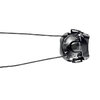 Drehverschluss Rotor Push 130, SIDI, Schwarz/Schwarz