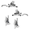 Bremsen-Set EVO PRO HD-M9040 Silber Limited Edition, TRP, Silber/poliert