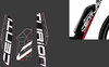 Aufkleber-Set Batterie für Backfire R850.29 MY18/19, CENTURION, Grau