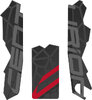 Aufkleber-Set Batterie für No Pogo E R2500 MY19, CENTURION, Anthrazit