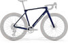 Rahmenkit MISSION 10K transparent blue carbon ud(silver), MERIDA, blau, XS - XS