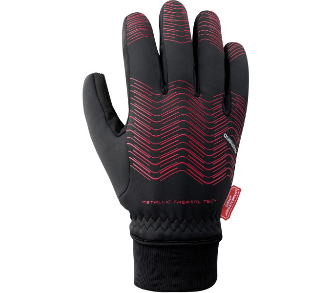 SHIMANO WINDSTOPPER« THERMAL REFLECT GLOVES RED (XXL) XXL
