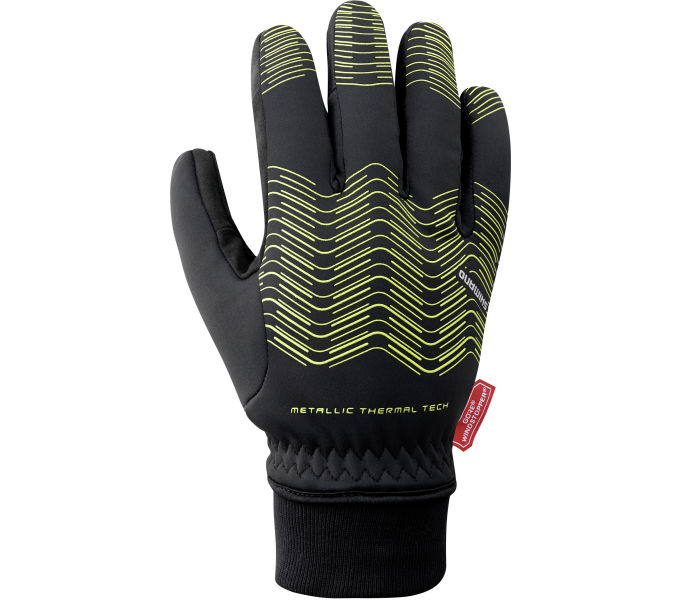 SHIMANO WINDSTOPPER« THERMAL REFLECT GLOVES NEON YELLOW (M) M